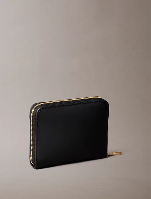 Calvin Klein Soft Touch RFID Zip Around Wallet Black