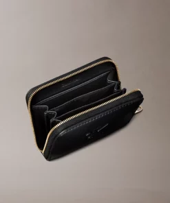 Calvin Klein Soft Touch RFID Zip Around Wallet Black
