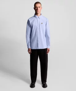 Lyle & Scott Plain Oxford Shirt Riviera