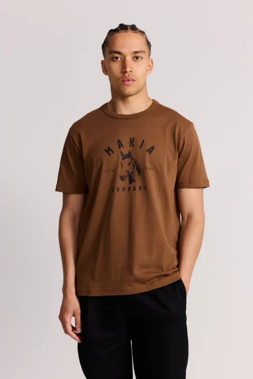 Makia Kallblod T-Shirt Sepia