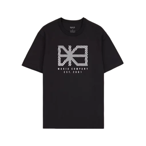 Makia Flag T-Shirt Black