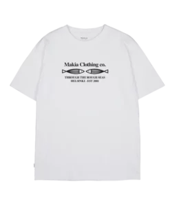 Makia Fiskari T-shirt White
