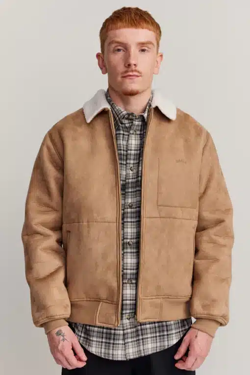 Makia Author Jacket Camel