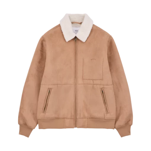 Makia Author Jacket Camel