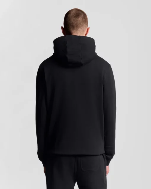 Lyle & Scott Zip Through Hoodie Jet Black