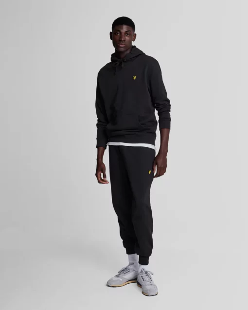 Lyle & Scott Skinny Fit Cotton Joggers Jet Black
