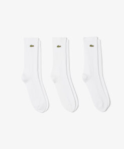 Lacoste 3-Pack Sport Socks White