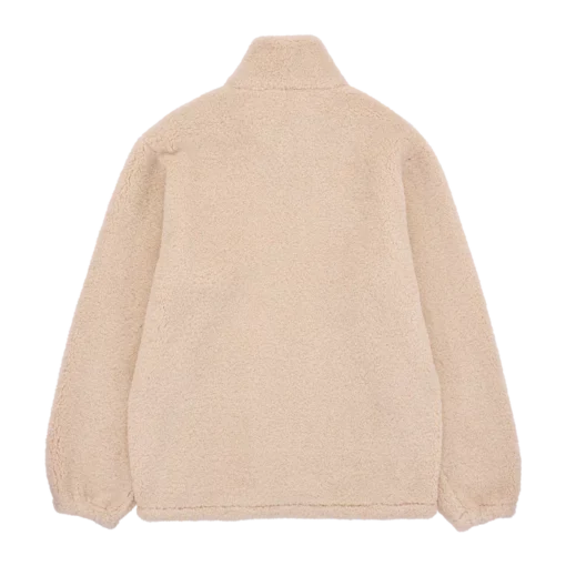 Makia Woman Mia Zip Fleece Off White