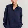 Makia Woman Hilda Shirt Dark Navy