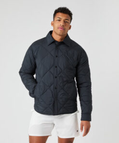 Björn Borg Centre Quilted Overshirt Black Beauty