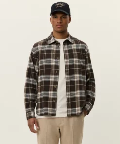 Les Deux Lennon Check Overshirt Delicioso