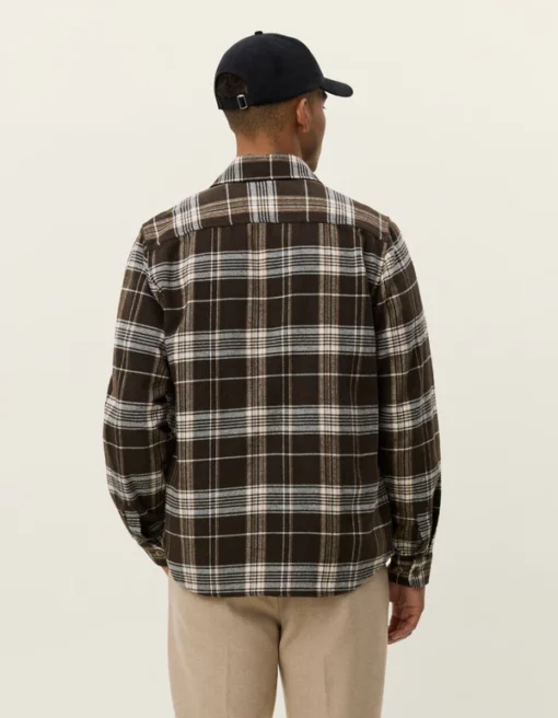 Les Deux Lennon Check Overshirt Delicioso