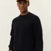 Les Deux Brad Roundneck Knit Black