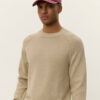 Les Deux Brad Roundneck Knit Dark Sand