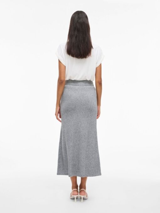 Viril Ankle Skirt Medium Grey Melange