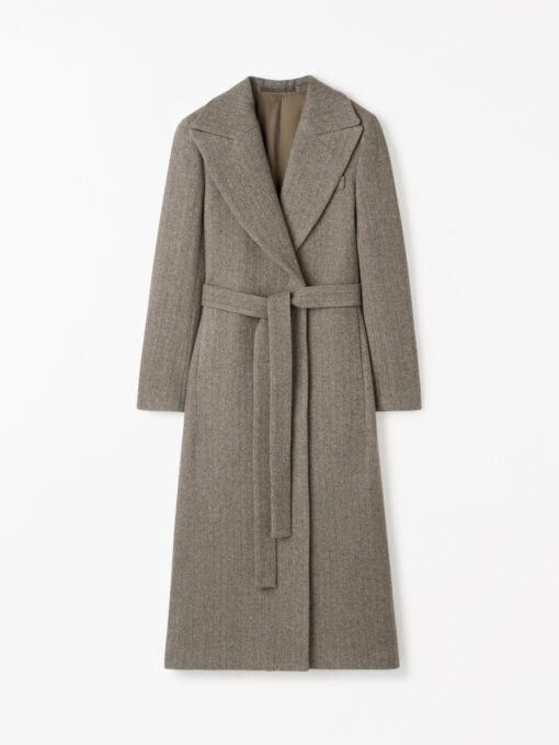 Tiger of Sweden Rimina Tailored Coat Dark Beige