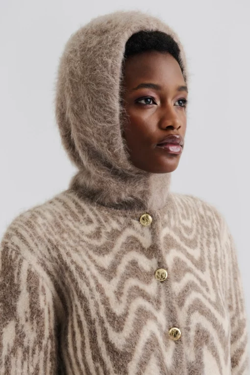 Malina Brielle Alpaca Balaclava Taupe