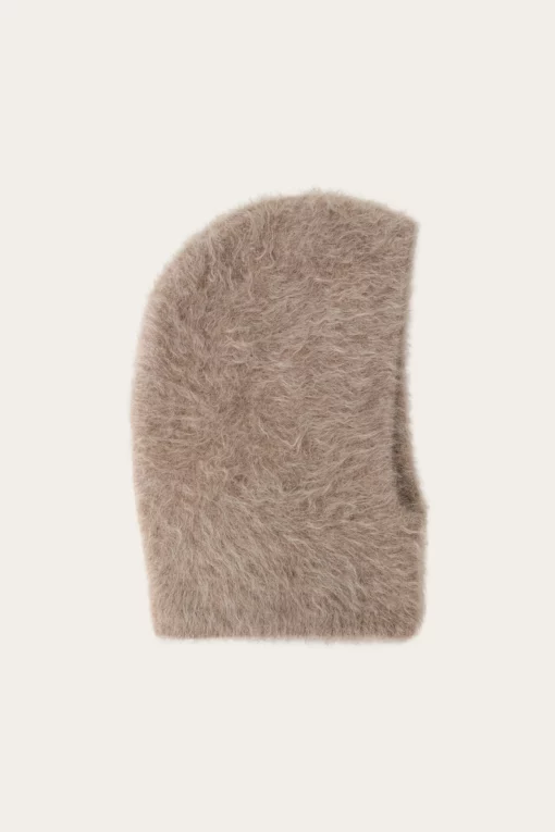Malina Brielle Alpaca Balaclava Taupe