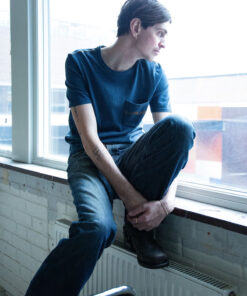 Nudie Jeans Ricky Pocket T-Shirt Washed Blue