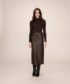 Grace & Mila Sirene Skirt Chocolate
