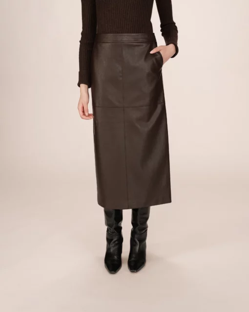 Grace & Mila Sirene Skirt Chocolate