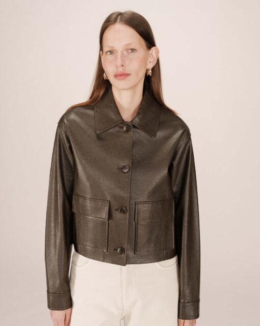 Grace & Mila Solange Jacket Chocolate