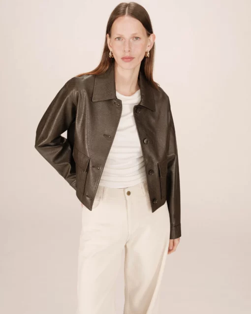 Grace & Mila Solange Jacket Chocolate