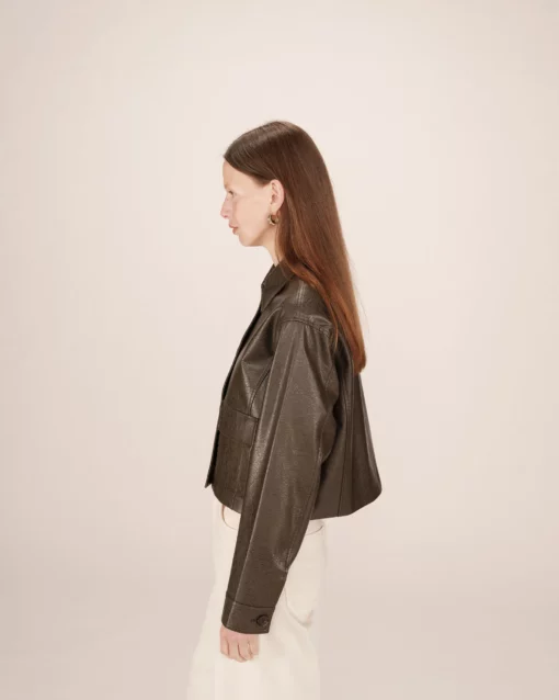 Grace & Mila Solange Jacket Chocolate