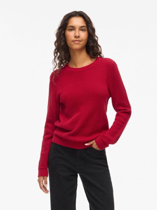 Vidalo O-neck Knit Jester Red