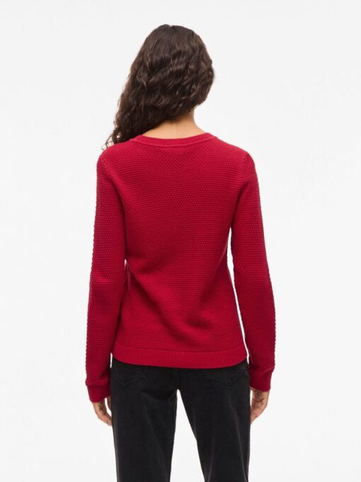 Vidalo O-neck Knit Jester Red