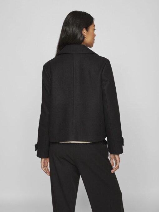 Vila Solo Short Jacket Black
