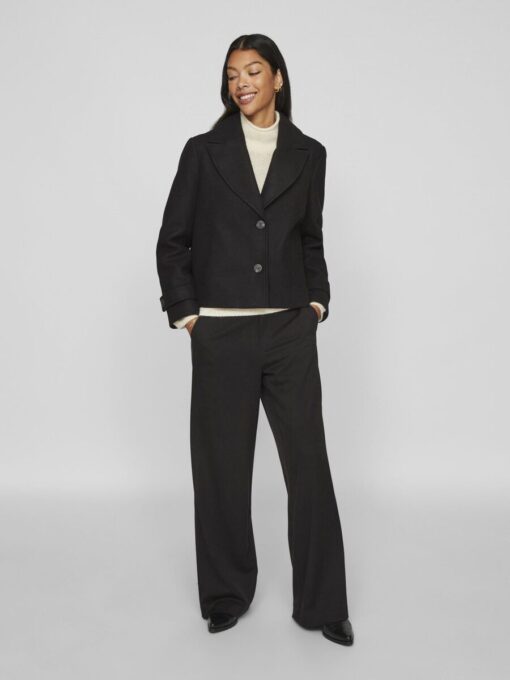 Vila Solo Short Jacket Black