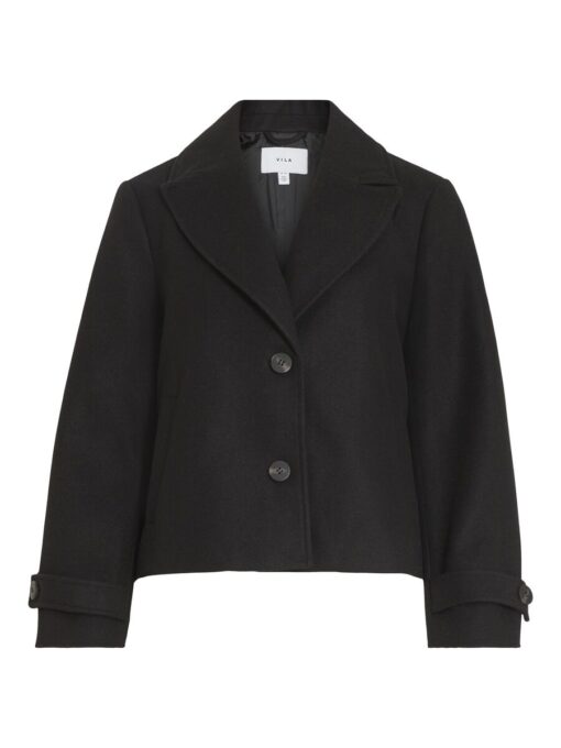 Vila Solo Short Jacket Black