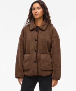 Vimelusa Teddy Jacket Fossil