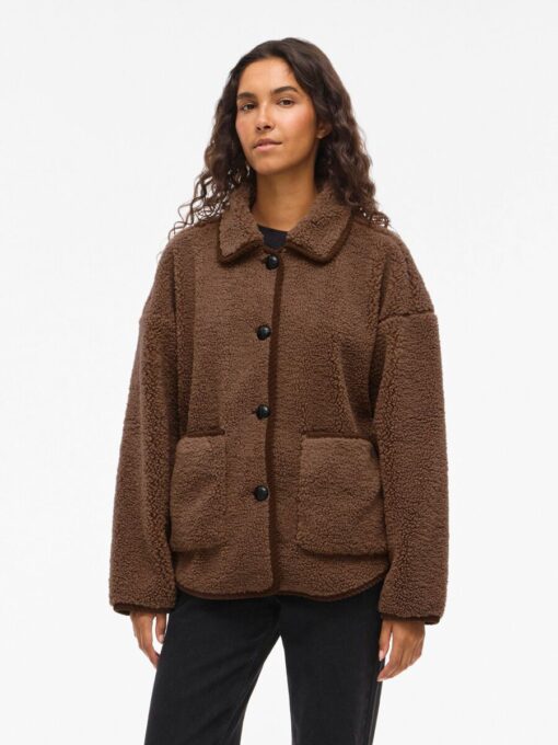Vimelusa Teddy Jacket Fossil