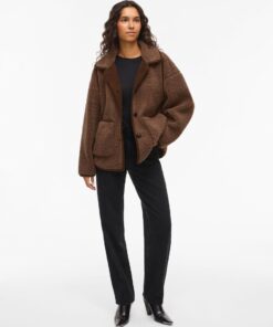 Vimelusa Teddy Jacket Fossil