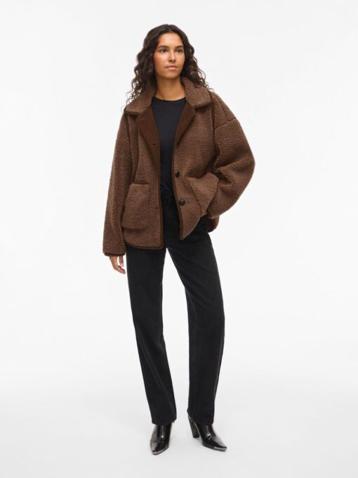 Vimelusa Teddy Jacket Fossil