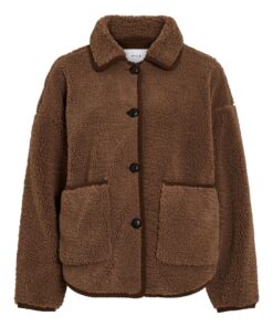 Vimelusa Teddy Jacket Fossil