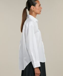Stenströms Jackie White Tuxedo Shirt