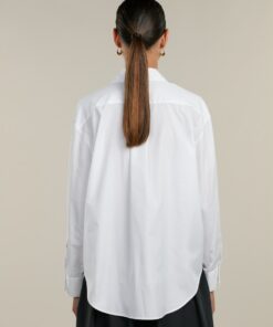 Stenströms Jackie White Tuxedo Shirt