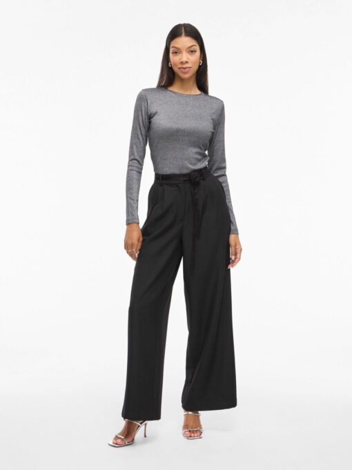 Vicatalina Wide Pants Black Beauty