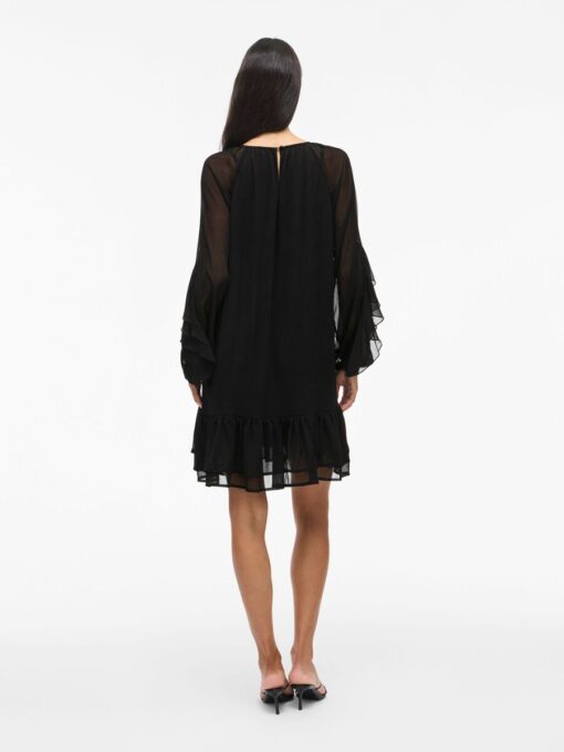 Vibinna Frill Dress Black Beauty