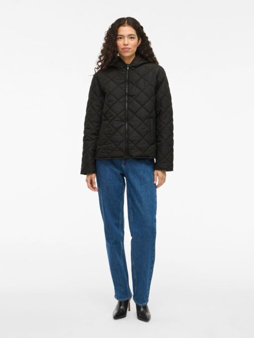 Viquila Hood Quilted Short Jacket