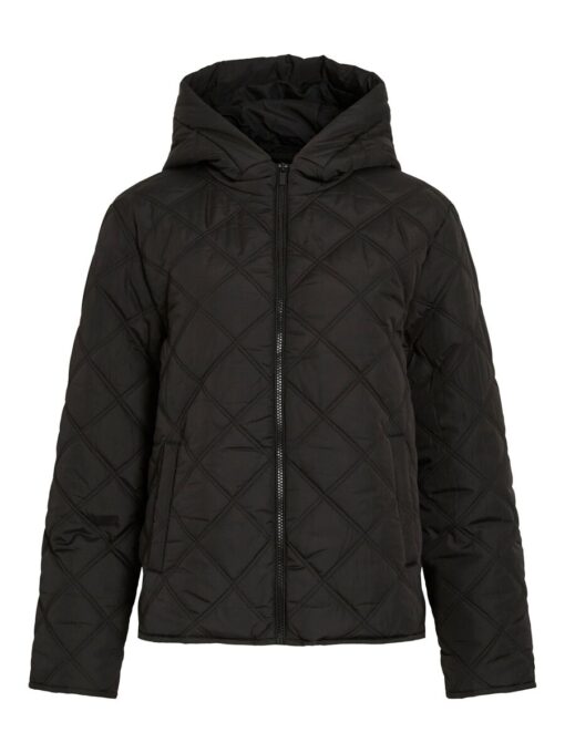 Viquila Hood Quilted Short Jacket