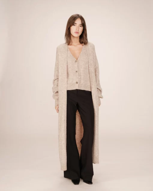 Grace & Mila Santiago Cardigan Beige