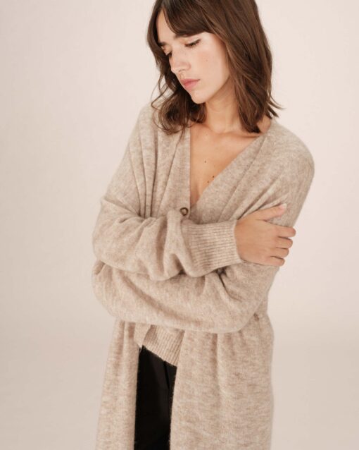 Grace & Mila Santiago Cardigan Beige