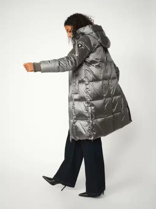 Mos Mosh Nova Metallic Down Jacket Dark Grey