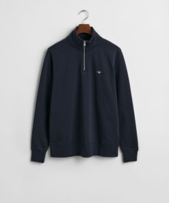 Gant Shield Half Zip Evening Blue