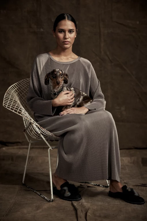 Aveny Jane Dress Walnut
