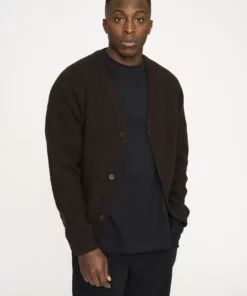 Resteröds Kyle Cardigan Brown
